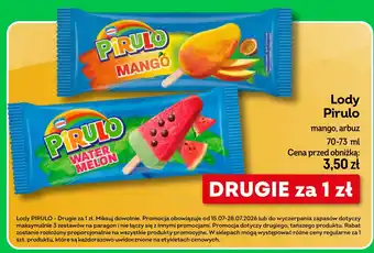 Żabka Lody Pirulo oferta