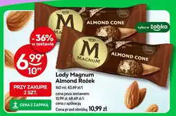 Żabka Lody Magnum Almond Rożek oferta