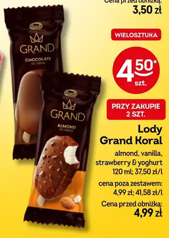 Żabka Lody Grand Koral oferta
