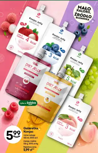 Żabka Galaretki Konjac oferta