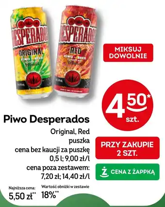 Żabka Piwo Desperados oferta