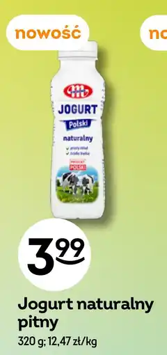 Żabka Jogurt naturalny pitny oferta