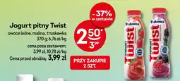 Żabka Jogurt pitny Twist oferta