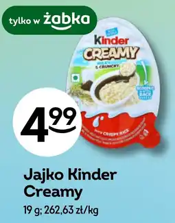 Żabka Jajko Kinder Creamy oferta