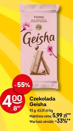 Żabka Czekolada Geisha oferta