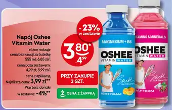 Żabka Napój Oshee Vitamin Water oferta