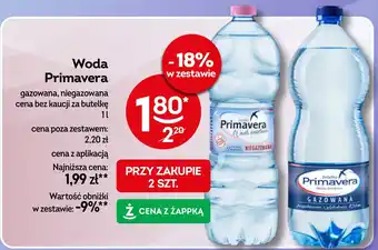 Żabka Woda Primavera oferta