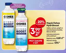 Żabka Napój Oshee Hydroboost oferta