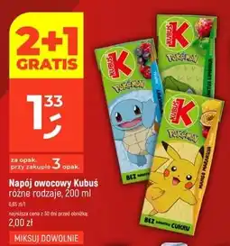 Dealz Napój owocowy Kubus oferta