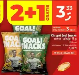 Dealz Chrupki Goal Snacks oferta