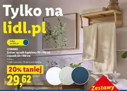 Lidl LIVARNO Zestaw ręczników oferta