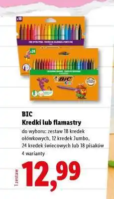 Lidl BIC Kredki lub flamastry oferta