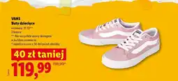 Lidl VANS Buty dziecięce oferta