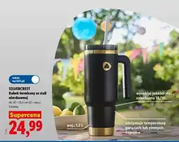 Lidl SILVERCREST Kubek termiczny ze stali nierdzewnej oferta