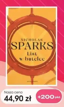 Świat Książki Nicholas Sparks List w butelce oferta