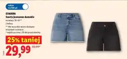 Lidl ESMARA Szorty jeansowe damskie oferta