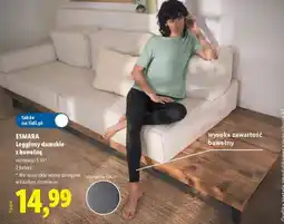 Lidl ESMARA Legginsy damskie z bawełną oferta