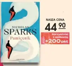 Świat Książki Pamiętnik Nicholas Sparks oferta
