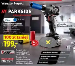 Lidl PARKSIDE PERFORMANCE Klucz udarowy, 20 V oferta