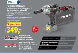 Lidl PARKSIDE PERFORMANCE Akumulatorowy klucz udarowy 20 V oferta