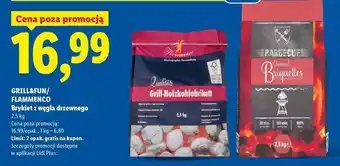 Lidl GRILL&FUN/FLAMMENCO Brykiet z węgla drzewnego oferta