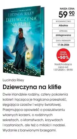 Świat Książki Lucinda Riley Dziewczyna na klifie oferta