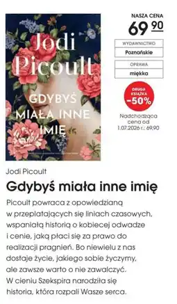 Świat Książki Gdybyś miała inne imię oferta