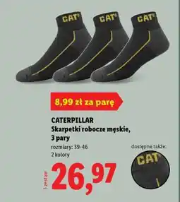 Lidl CATERPILLAR Skarpetki robocze męskie, 3 pary oferta