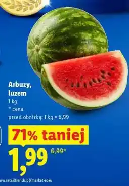 Lidl Arbuzy, luzem oferta