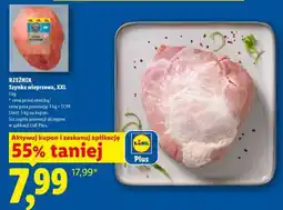 Lidl Rzeźnik Szynka wieprzowa, XXL oferta
