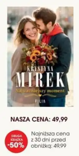 Świat Książki Najważniejszy moment oferta