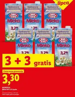 Lidl MLEKOVITA Mleko UHT 3,2% Łączka oferta
