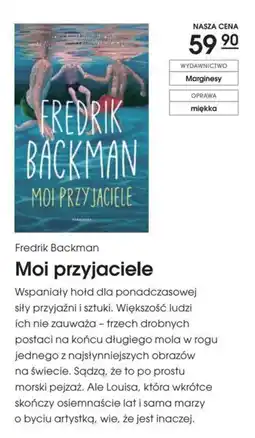Świat Książki Fredrik Backman Moi przyjaciele oferta
