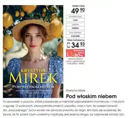 Świat Książki Pod włoskim niebem oferta