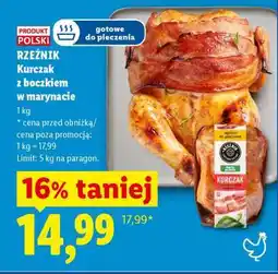 Lidl RZEŹNIK Kurczak z boczkiem w marynacie oferta