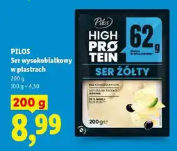 Lidl PILOS Ser wysokobiałkowy w plastrach oferta
