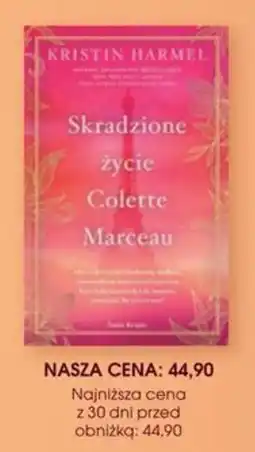 Świat Książki Skradzione życie Colette Marceau oferta