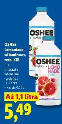 Lidl OSHEE Lemoniada witaminowa zero, XXL oferta