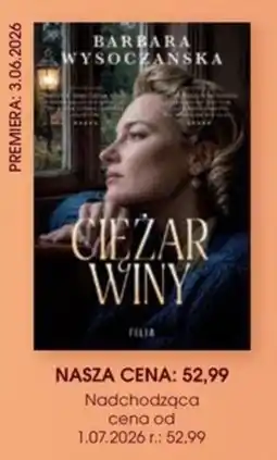 Świat Książki Ciezar Winy oferta