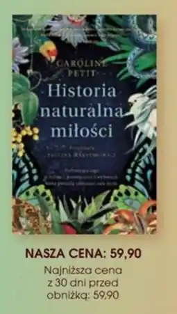 Świat Książki Historia naturalna miłości oferta