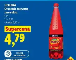 Lidl HELLENA Oranżada czerwona ZERO CUKRU oferta