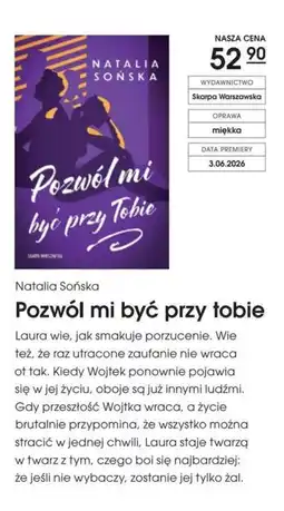 Świat Książki Pozwól mi być przy Tobie oferta