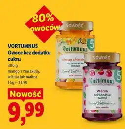 Lidl VORTUMNUS Owoce bez dodatku cukru oferta