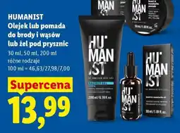 Lidl HUMANIST Olejek lub pomada do brody i wąsów lub żel pod prysznic oferta