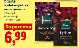 Lidl DILMAH Herbata cejlońska aromatyzowana oferta