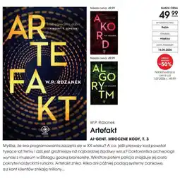 Świat Książki Artefakt AI-GENT. MROCZNE KODY, T. 3 oferta