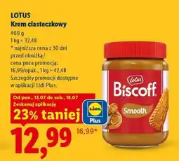 Lidl LOTUS Krem ciasteczkowy oferta