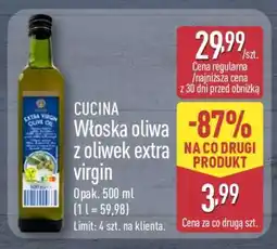 ALDI CUCINA Włoska oliwa z oliwek extra virgin oferta
