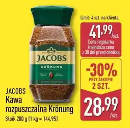 ALDI Jacobs Kawa rozpuszczalna Krönung oferta