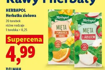 Lidl HERBAPOL Herbatka ziołowa oferta